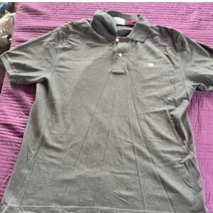 Southern Tide Skipjack Polo Shirt Men's Large Gray Short Sleeve Casual Golf